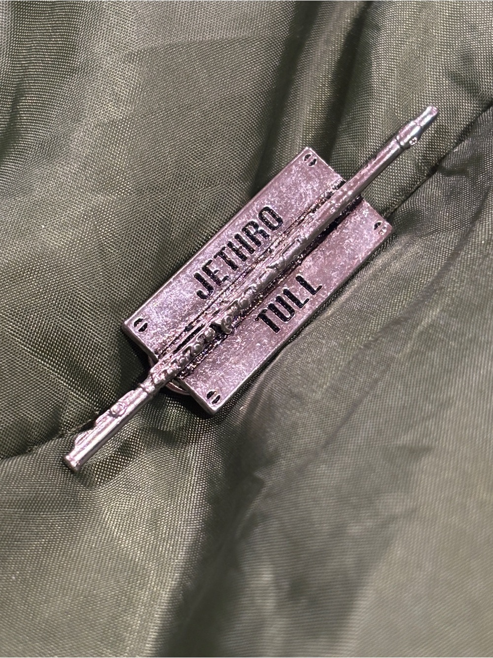 Jethro Tull Flute 🪈 Jacket Pin - Ian Anderson